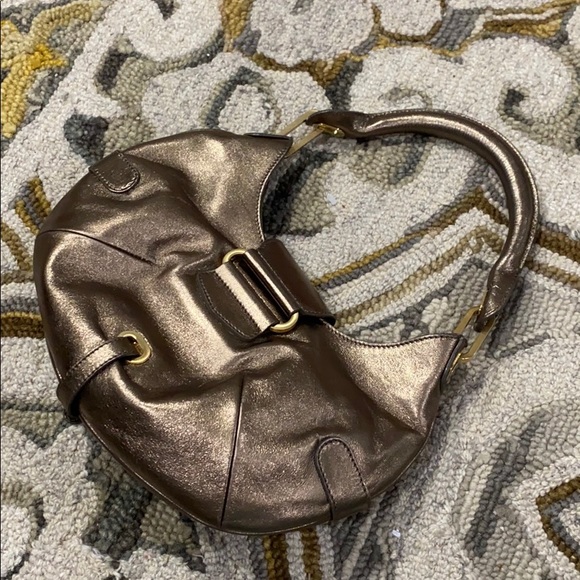 💕 Jimmy choo bronze metallic leather satchel 💕 - Picture 10 of 16